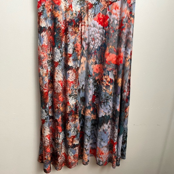 Soft Surroundings Nanette Dress Floral Multicolor Maxi Dress - Picture 10 of 15
